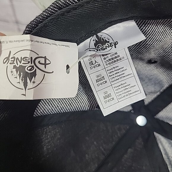 Disneyland Hat Mickey Retro Steamboat Willy Adult One Size Strapback Cap NEW - Picture 7 of 7